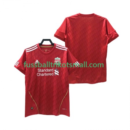 Fußballtrikots Liverpool 2010 2012 Retro Kurzarm Heimtrikotsatz kaufen